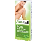 Aloe Epil Body Enthaarungswachsstreifen für den Körper 16 + 2 Stück