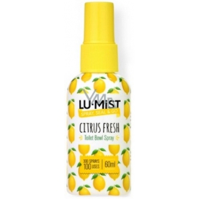 Lu-Mist Citrus Fresh Spray für Toilettenschüsselerfrischer, Sprayer 100 verwenden 60 ml
