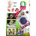 Trixline Repellent wasserdichtes Armband - Gummiband gegen Zecken Eukalyptus1 Stück, TR 248 zufällige Farbauswahl