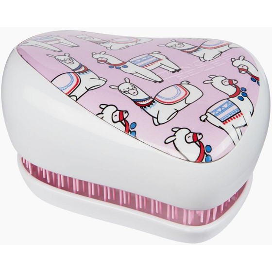 Tangle Teezer Compact Skinny Dip kompakter Haarbürste Lovely Lama limitierte Edition
