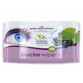 Doctor Wipe Cleansing Make-up Tücher mit Traubenkernextrakt 20 Stück