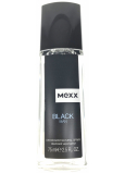 Mexx Black Man parfümiertes Deodorantglas für Männer 75 ml