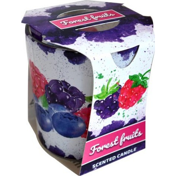Geben Sie Verona Forest Fruits - Waldfrucht Duftkerze in Glas 90 g