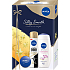 Nivea Silky Smooth Diamond Duschgel 250 ml + Silky Smooth Antitranspirant Spray 150 ml + Creme 30 ml, Kosmetikset