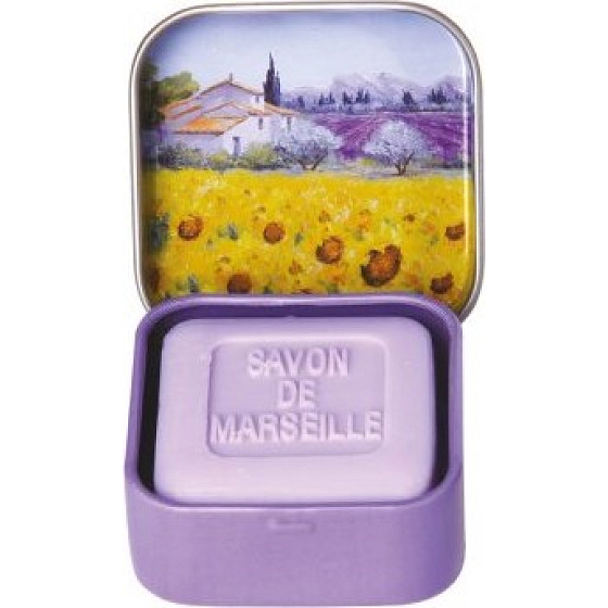 Esprit Provence Lavendel und Sonnenblumen Marseille Toilettenseife in einem Blatt von 25 g