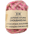 Albi Juteband zweifarbig Rosa mit natur 3 m