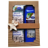 Karima Totes Meer 2in1 Haarshampoo und Spülung mit Totes Meer Salz 280 ml + Totes Meer Salz Toilettenseife 100 g + Totes Meer Schlamm Toilettenseife 100 g, Kosmetikset