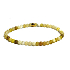 Opal gelb Armband elastisch Naturstein, Kugel 4 mm / 16 - 17 cm, Glücksstein