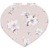 Albi Original Spiegel Herz Rosa Blume 7 cm