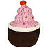 Albi Humorvolles Kissen Cupcake 36 x 30 cm