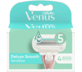 Gillette Venus Deluxe Smooth Sensitive Ersatzköpfe 4 Stück, für Frauen