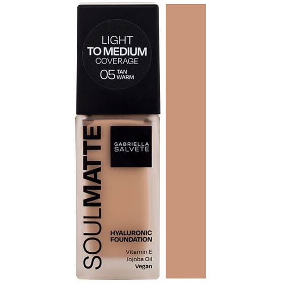 Gabriella Salvete Soulmatte Make-up 05 Tan Warm 30 ml