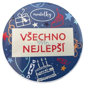 Albi Retro-Mentholbonbons mit der Nachricht Alles Gute 20 g