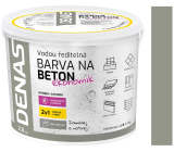 Denas Beton Ekonomik barva na beton 0110 Šedá 2,5 kg