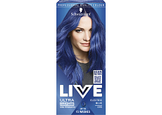 Schwarzkopf Live Ultra Brights Haarfarbe Stahlblau 095