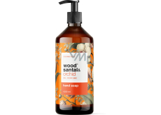 Wood Santal & Orchid tekuté mýdlo na ruce 1 l, dávkovač