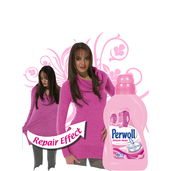 Perwoll Magic Balsam Waschgel für Wolle, Seide und andere feine Materialien aller Farben 4 l