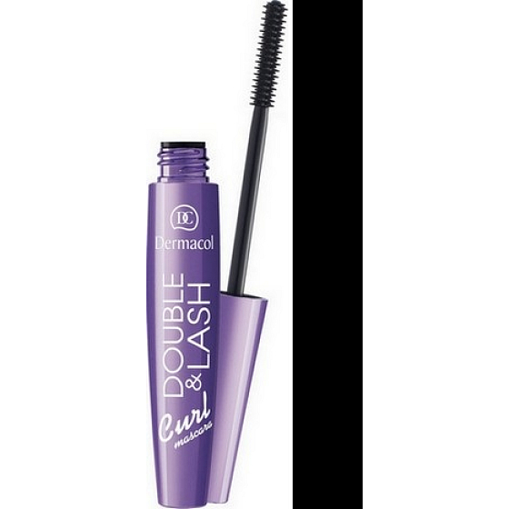 Dermacol Double Lash & Curl Mascara Shade Schwarz 8,5 ml