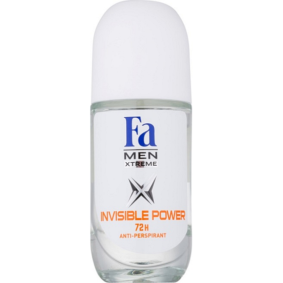 Fa Men Xtreme Invisible Power Ball Antitranspirant Deodorant Roll-On für Männer 50 ml
