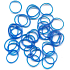 Loom Bands gumičky na pletení náramků Modré ozubené 200 kusů