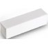 Nagelfeile 4-seitiger Block weiß 9,5 x 2,5 x 2,5 cm