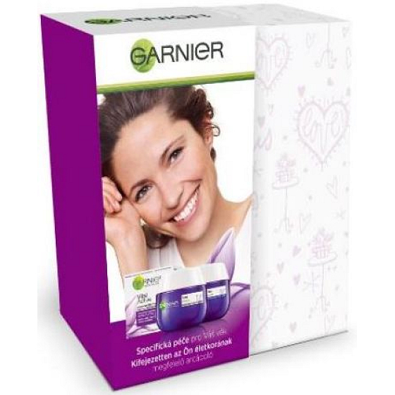 Garnier Essentials Vital Active 55+ Tage Anti-Falten-Creme 50 ml + Essentials Vital Active 55+ Nacht Anti-Falten-Creme 50 ml, Kosmetikset