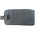 Palmolive Etue Stoff grau für Männer 25 x 13,5 x 12 cm