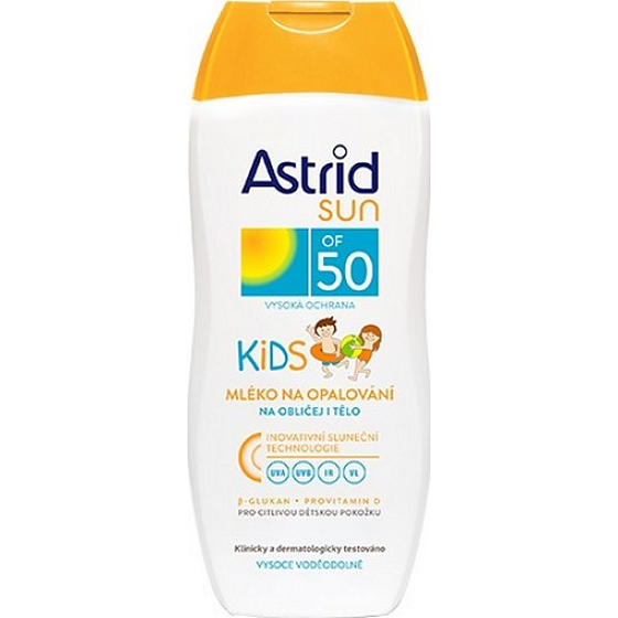 Astrid Sun Kids OF50 Sonnencreme 200 ml