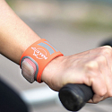 Parakito Repellent Mückenarmband Sport orange natürlich, nachfüllbar, wasserdicht, Schutz 24h / Tag - 15 Tage zum Nachfüllen + zwei Nachfüllungen