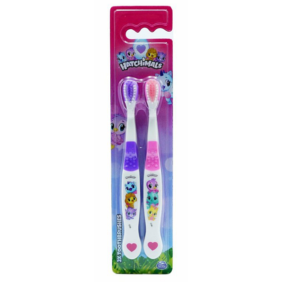 Hatchimals Zahnbürste für Kinder 2 Stück