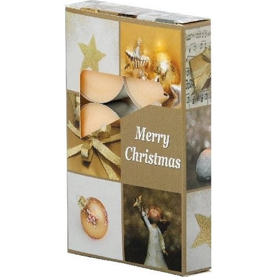 Adpal Merry Christmas - Merry Christmas Duftkerzen 6 Stück
