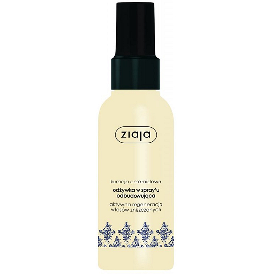 Ziaja Ceramida Conditioner Spray zur intensiven Tiefenregeneration von strapaziertem Haar 125 ml