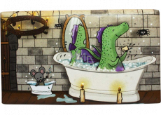 English Soap Wonderful Animals Dragon natürliche parfümierte Toilettenseife mit Sheabutter für Kinder 190 g