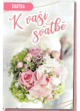 Nekupto Hochzeit Grußkarte Für Ihre Hochzeit Blume 115 x 170 mm