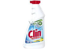 Clin Fenster & Glas Zitrone Fenster- und Glasreiniger 500 ml Nachfüllpackung