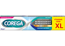 Corega Fixiercreme ohne Geschmack extra stark XL, 70 g