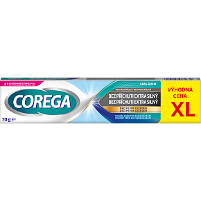 Corega Fixiercreme ohne Geschmack extra stark XL, 70 g