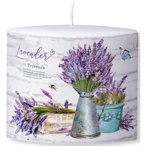 Emocio Lavendel Provence Duftkerze ellipse 115 x 53 x 100 mm