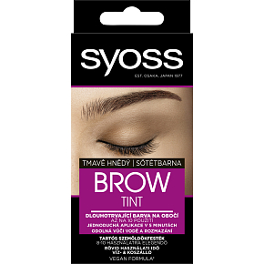 Syoss Brow Tint Farbe für Augenbrauen Dunkelbraun, 17 ml