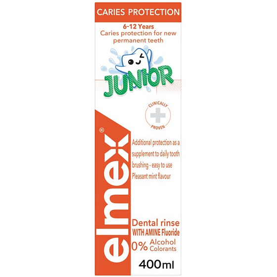 Elmex Junior Mundwasser, 400 ml