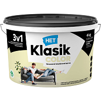 Het Klasik Color Malerfarbe, 0658 gelb Pastell, 4 kg