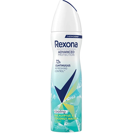 Rexona Advanced Protection Cooling Eukalyptus und Kokoswasser deodorant pro ženy 150 ml