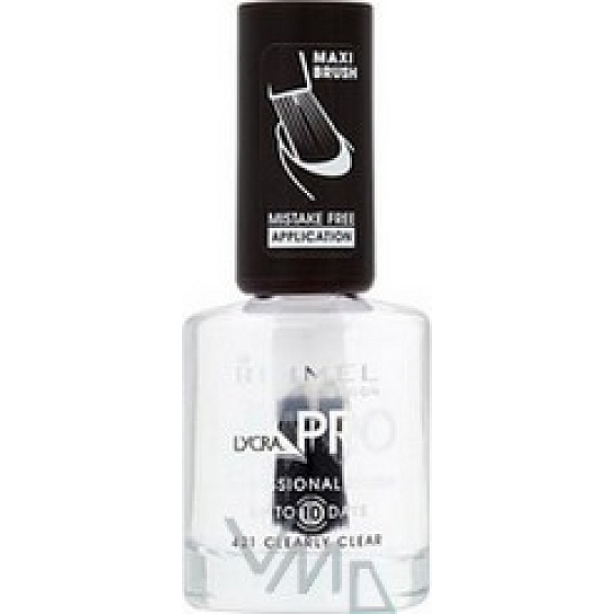 Rimmel London Lycra Pro Nagellack 421 Klar klar 12 ml