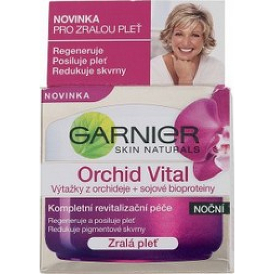 Garnier Skin Naturals Orchid Vital Nachtcreme Feuchtigkeitsspendend 50 ml