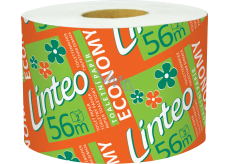 Linteo Economy Toilettenpapier 2-lagig Rolle 448 Blatt, 56 Meter, 1 Rolle