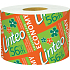 Linteo Economy Toilettenpapier 2-lagig Rolle 448 Riss, 56 Meter, 1 Rolle