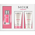 Mexx be Magnetic Woman Eau de Toilette 15 ml + Duschgel 50 ml, + Körperlotion 50 ml, Geschenkset
