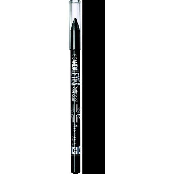 Rimmel London Scandaleyes wasserfester Augenstift 001 Schwarz 1,2 g
