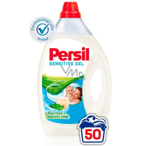 Persil Sensitive flüssiges Waschgel für empfindliche Haut 50 Dosen 2,50 l