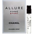 Chanel Allure Homme Sport Köln Köln 2 ml mit Spray, Fläschchen